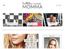 Tablet Screenshot of littlemissmomma.com